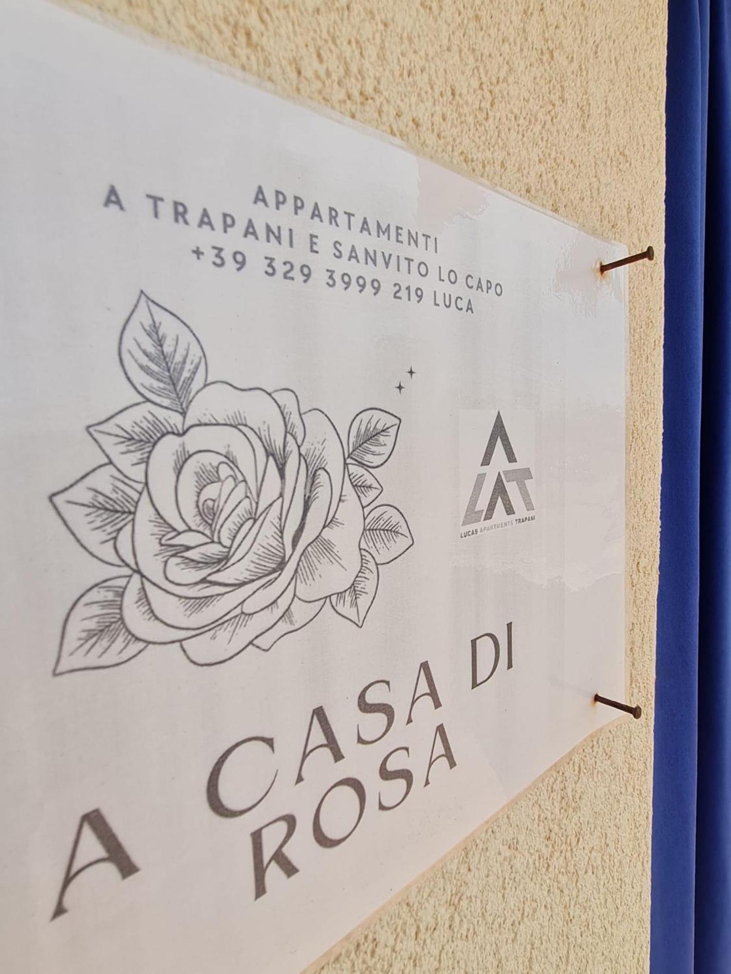 A Casa Di Rosa,Fronte Spiaggia, Piscina,Parcheggio Трапани Экстерьер фото